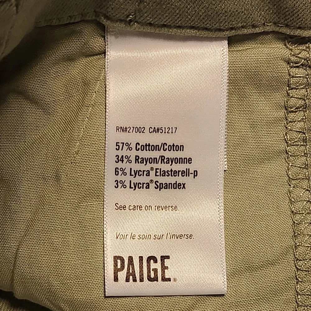 NWT PAIGE Carly High Rise Wide‎ Leg Jeans in Vintage Salty Sea Spring Summer